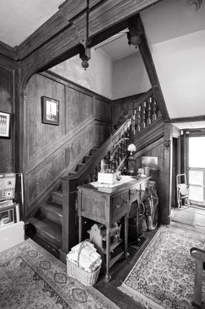 Stair passage, 1720s